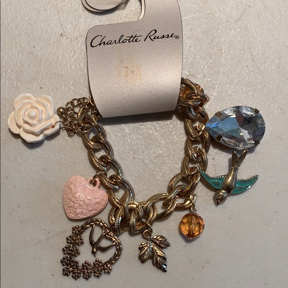 New Charlotte Russe peace bracelet
